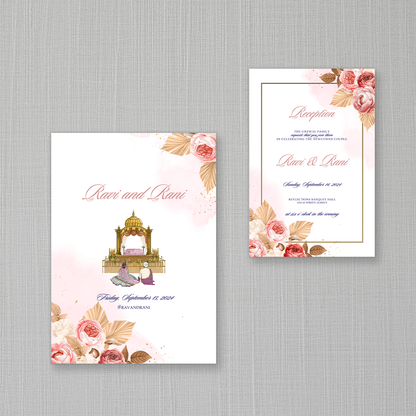 Autumn Bliss 4-piece Invitation Suite