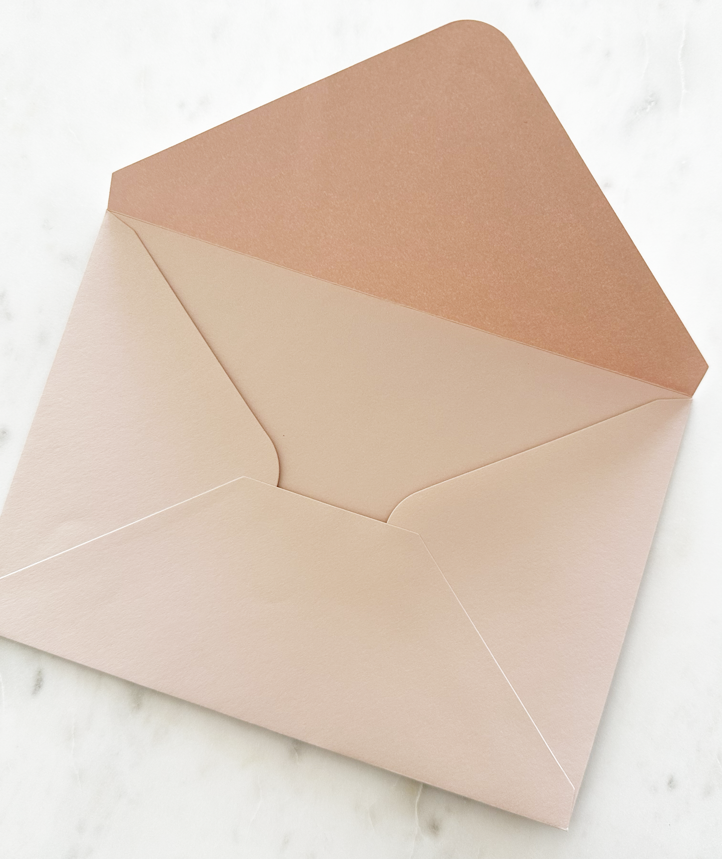 Blush Pink Shimmer Envelope