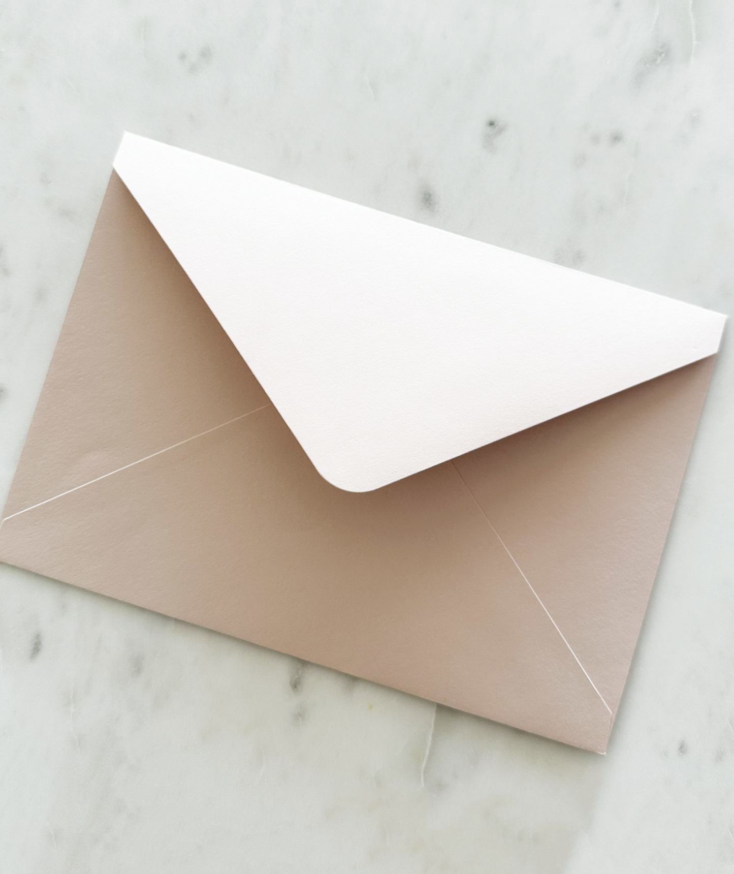 Blush Pink Shimmer Envelope