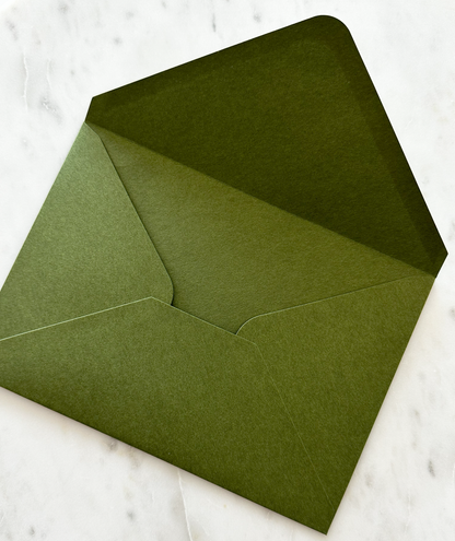 Forest Green Envelope