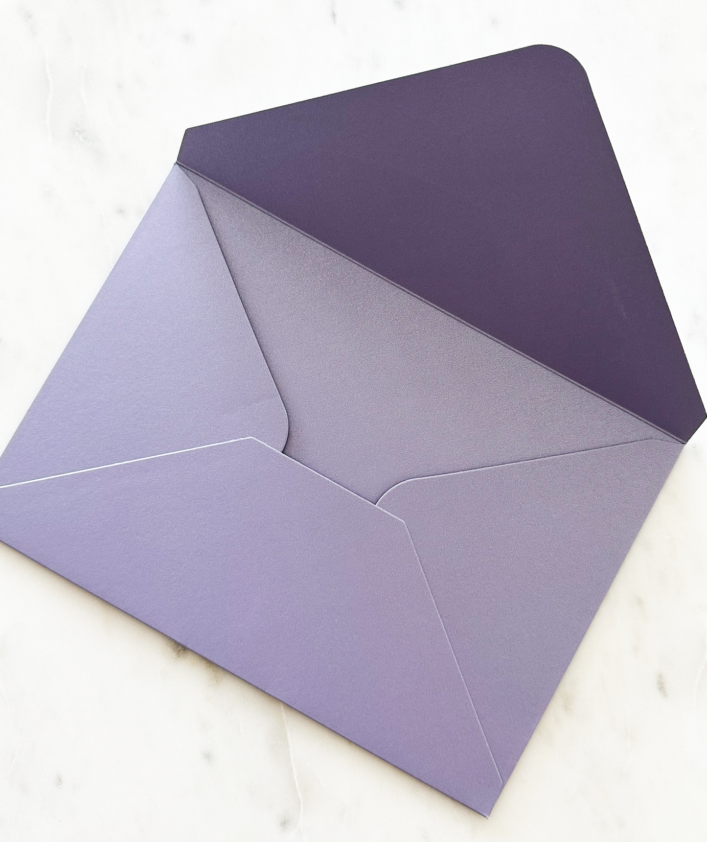 Lavender Shimmer Envelope