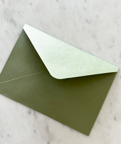 Olive Green Envelope