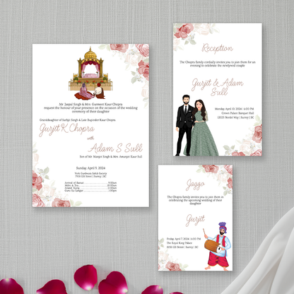 It's All Fun & Games 3-piece Invitation Suite